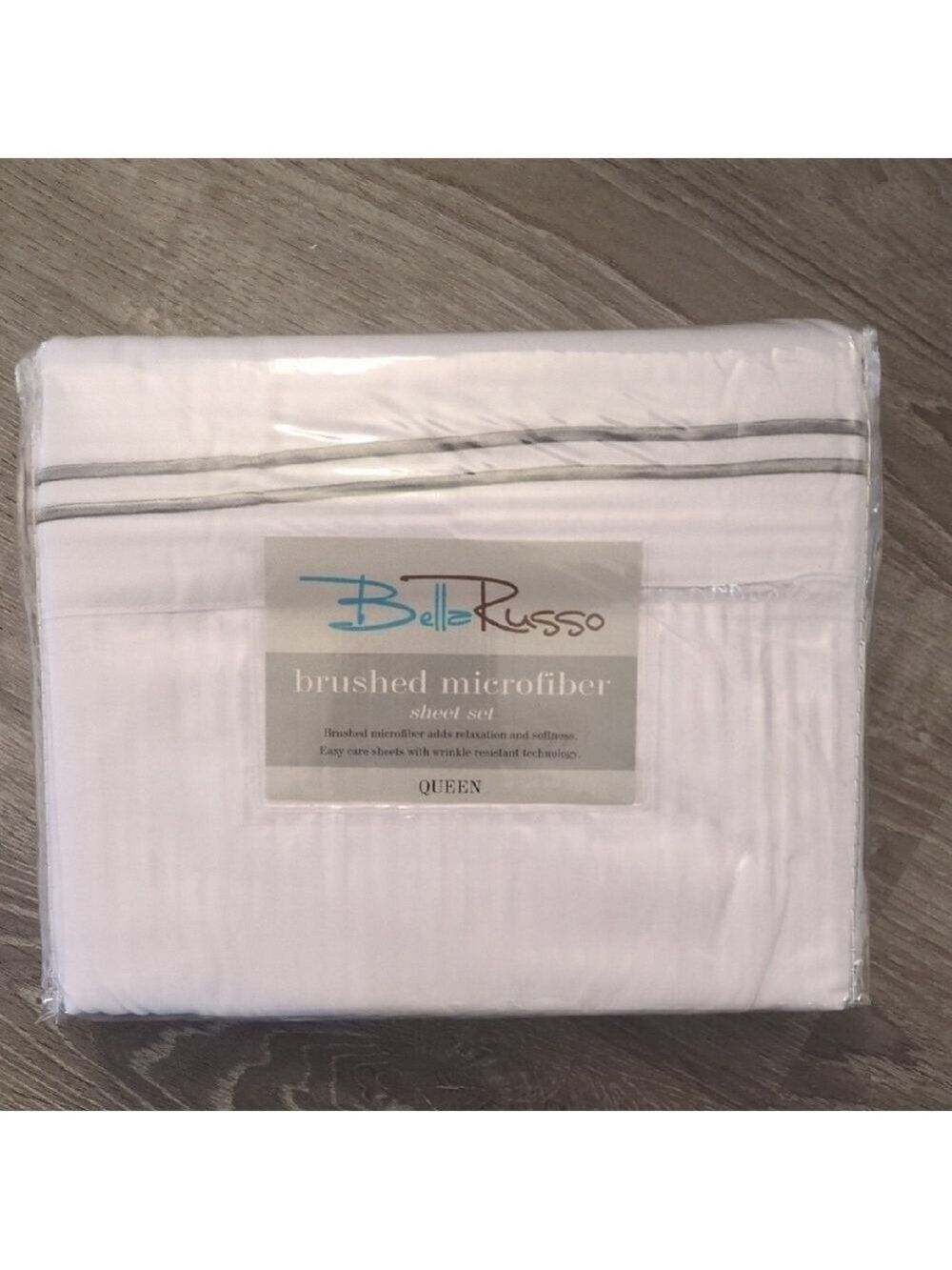 Bella Russo Queen Brushed Microfiber Queen Set